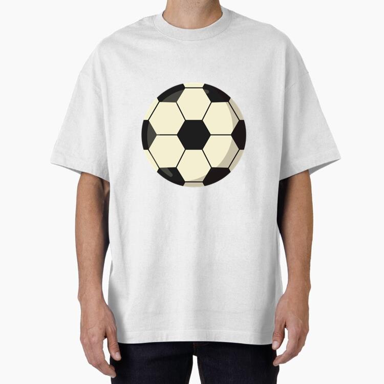 Awesome Soccer Ball Oversized T-Shirt