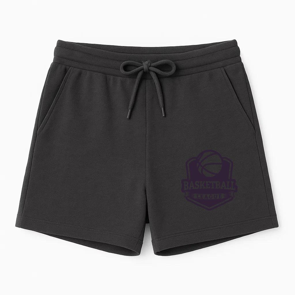 Basketball Ligue Ball Game Badge Short