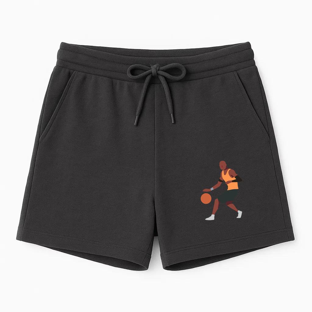 Basketball Player Ball Player Shorts Accessory T Shirt Bald Flat Short