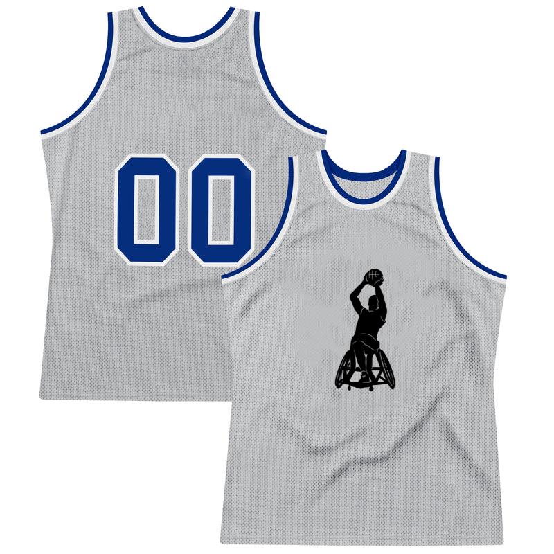 Basketball Sport Disability Athlete Silhouette Basketball Jersey