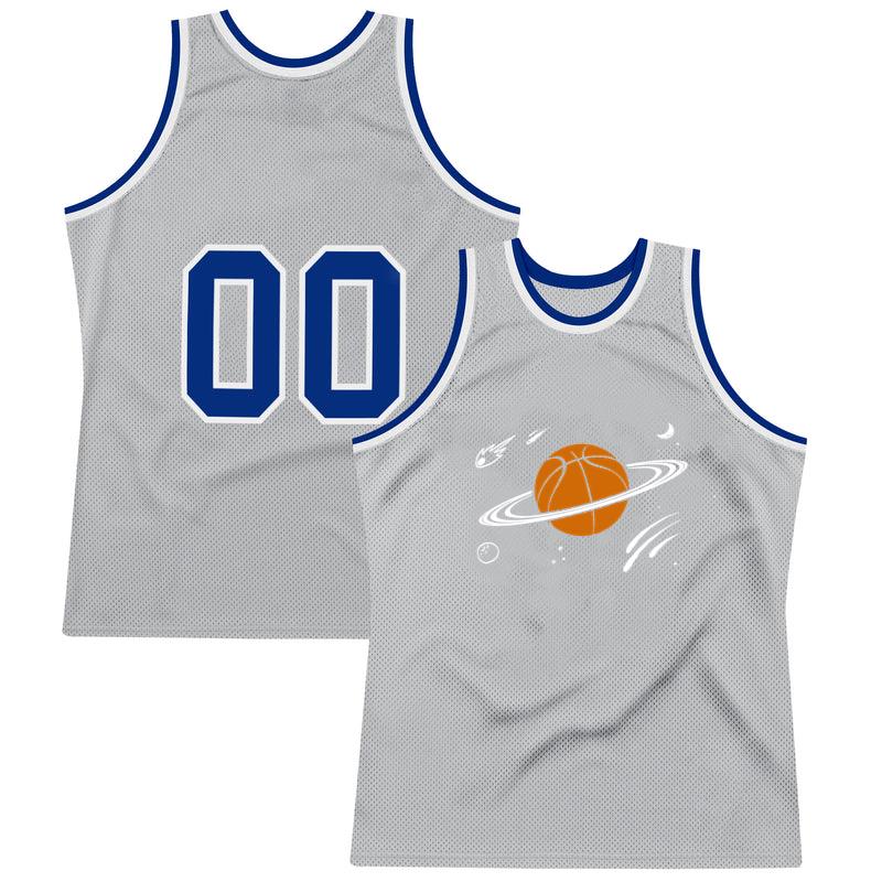 Basketball Sports Planet Saturn Ring Galaxy Space Basketball Jersey