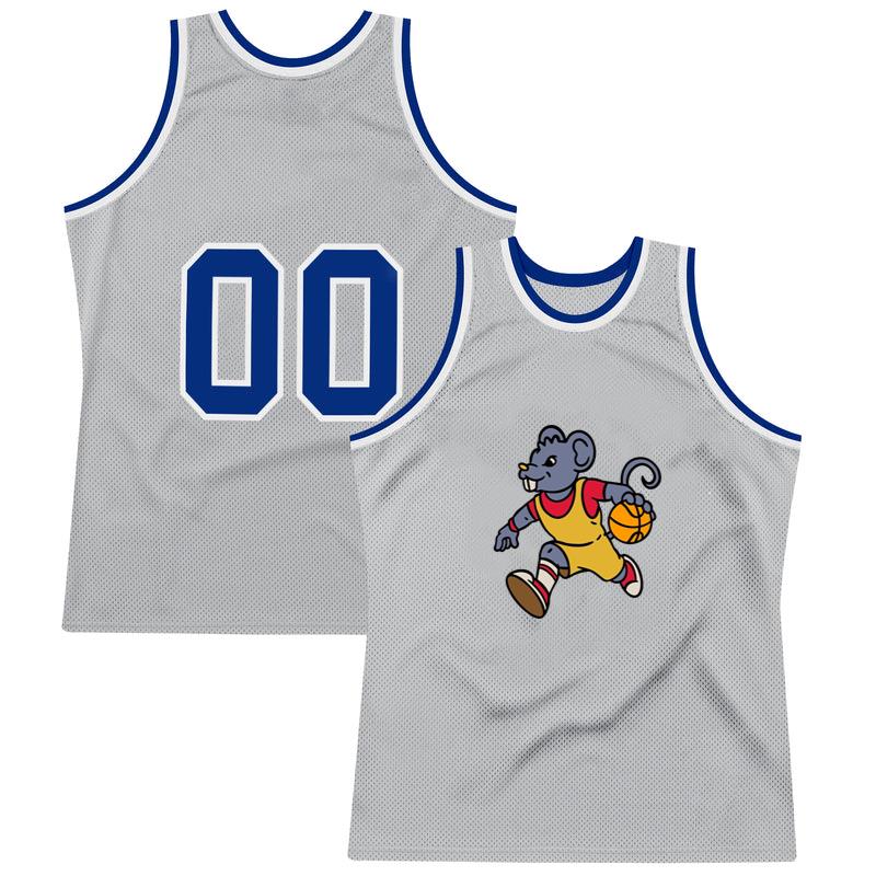 Cartoon Mouse Running With A Basketball Basketball Jersey