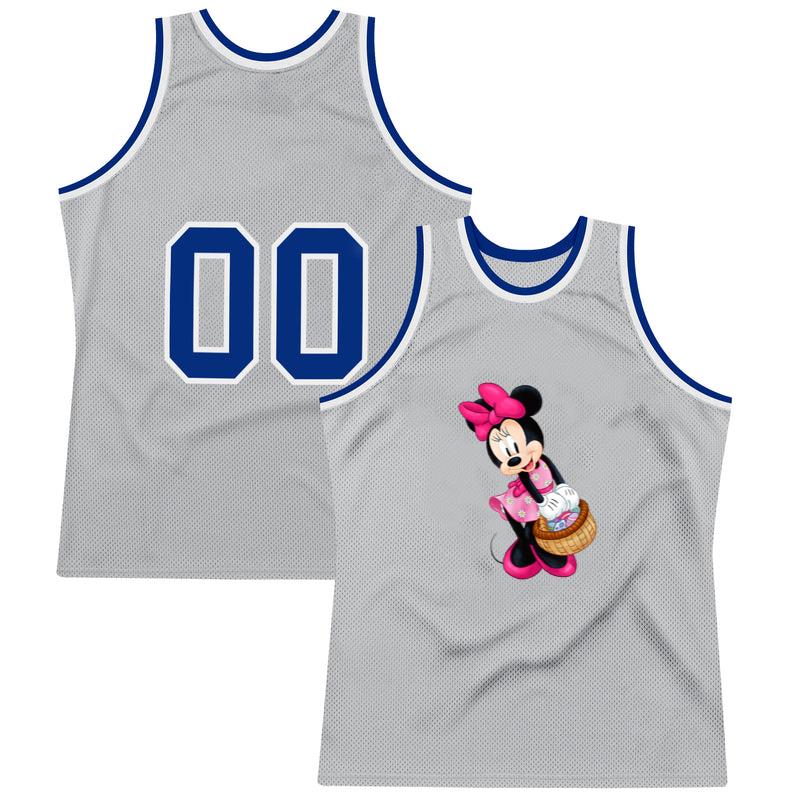 Disney Easter Minnie Egg Basket Basketball Jersey