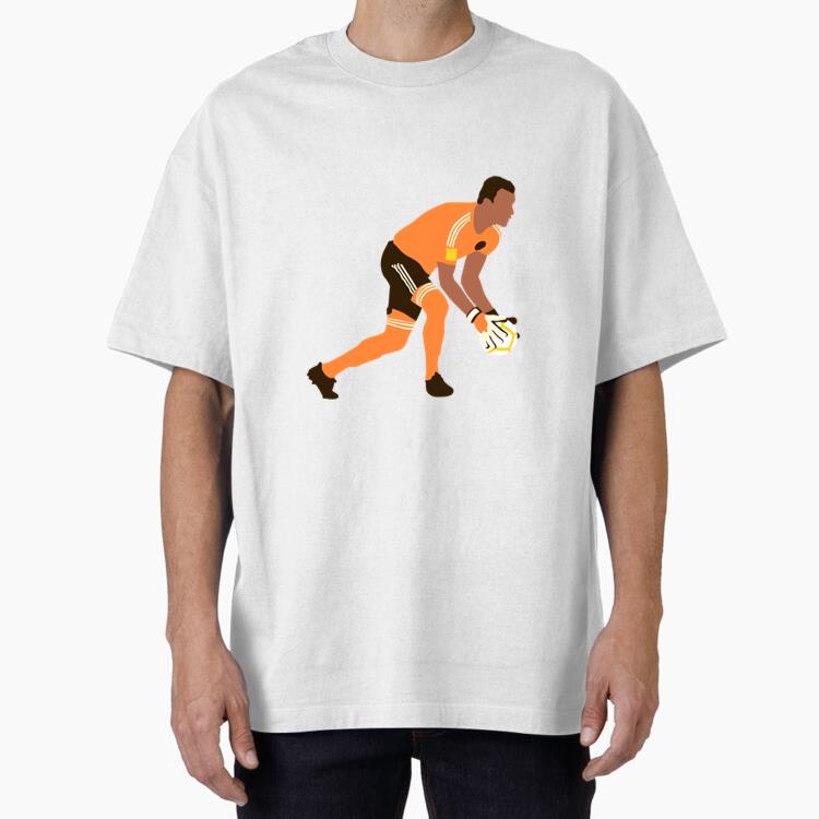 Goalkeeper Soccer Flat Oversized T-Shirt