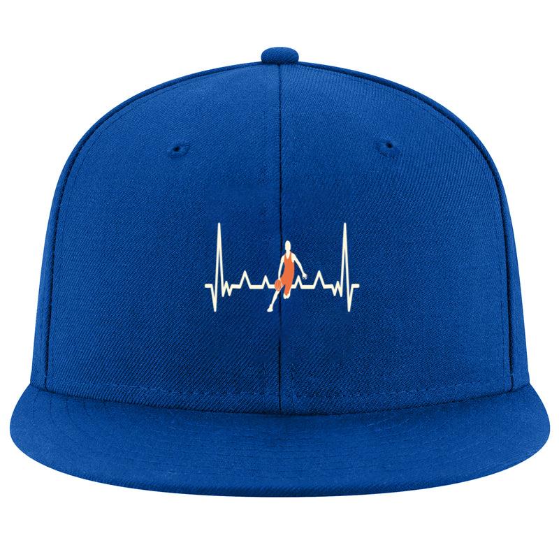 Heartbeat With Basketball Player Cap