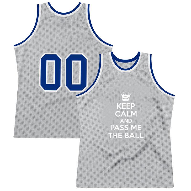Keep Calm Pass Me The Ball Basketball Basketball Jersey
