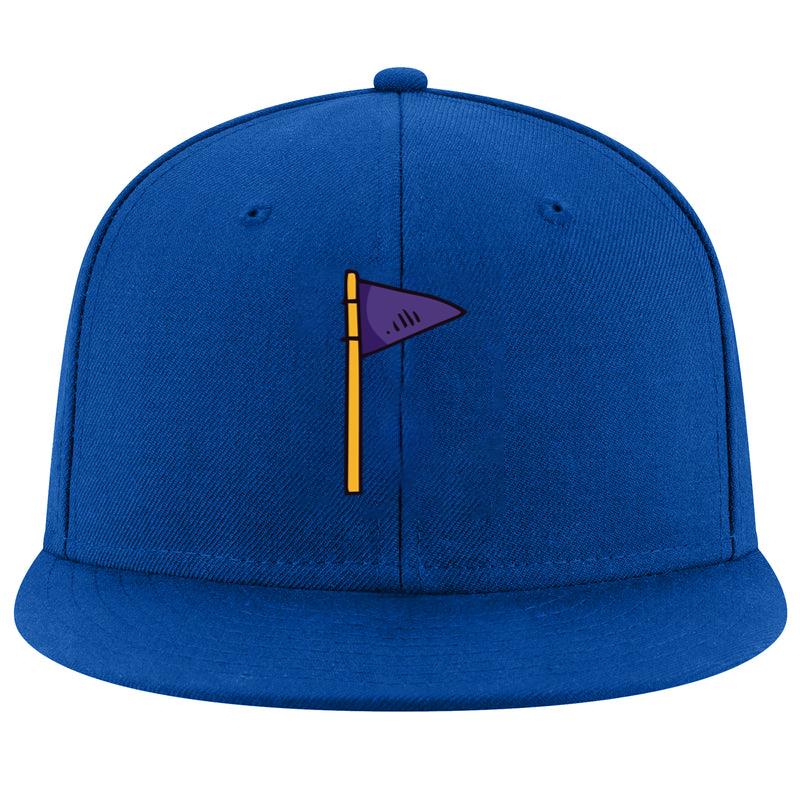 Pennant Flag Post Basketball Icon Cap