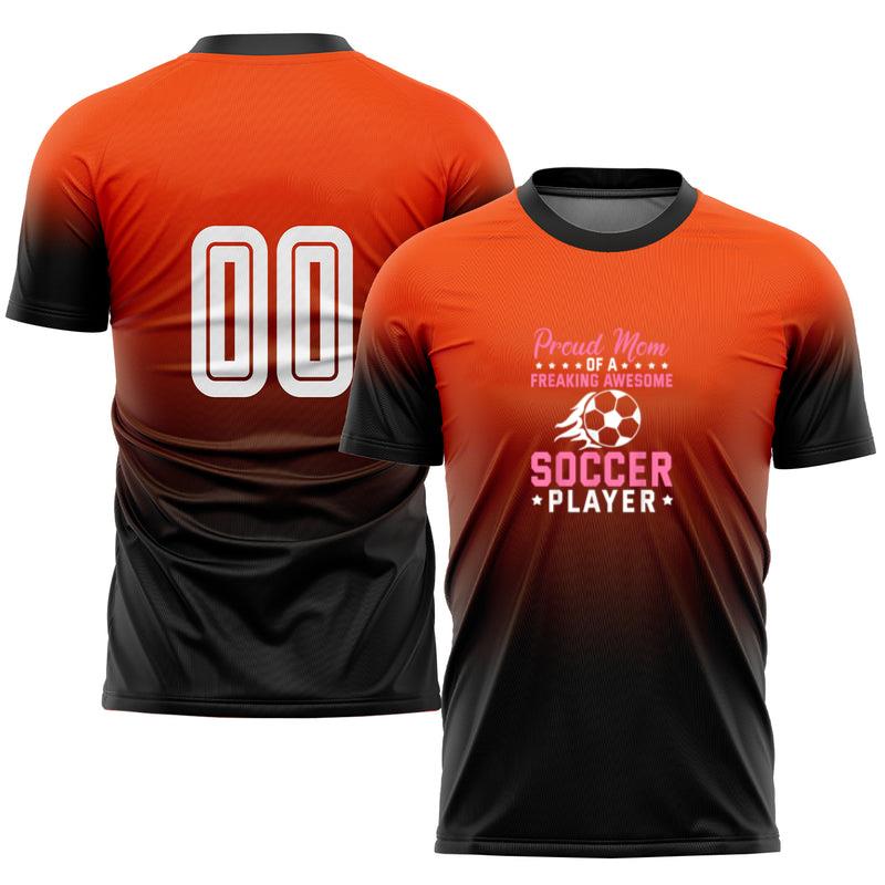 Pround Mom Of Soccer Player Soccer Jersey