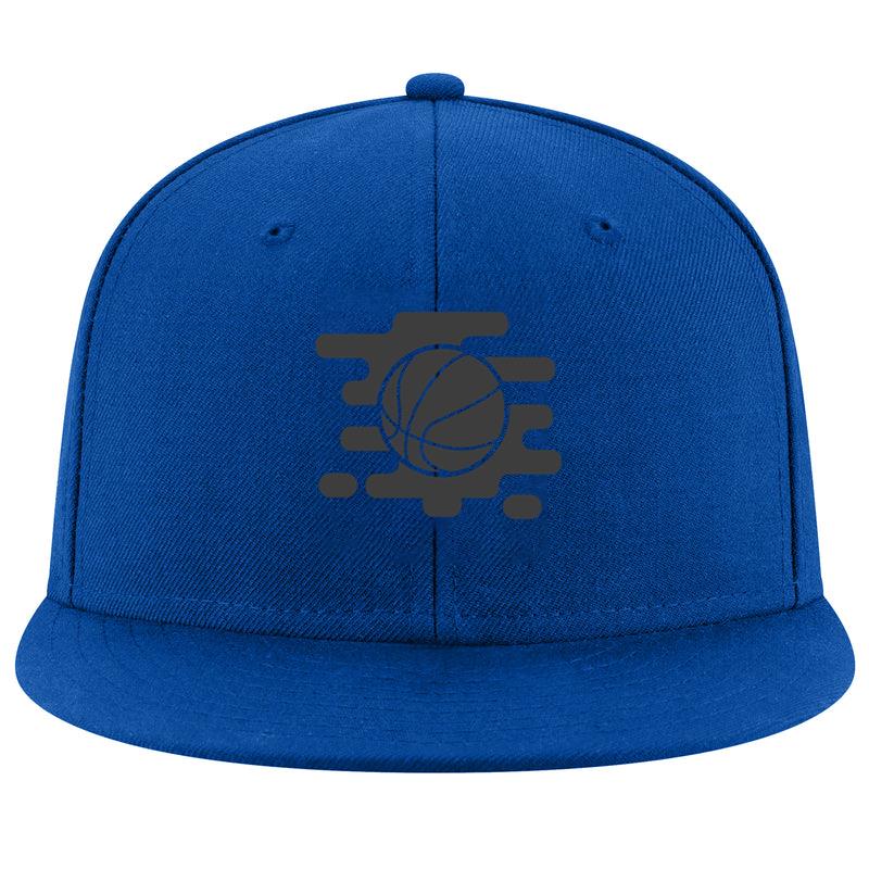 Wavy Basketball Ball Cut Out Cap