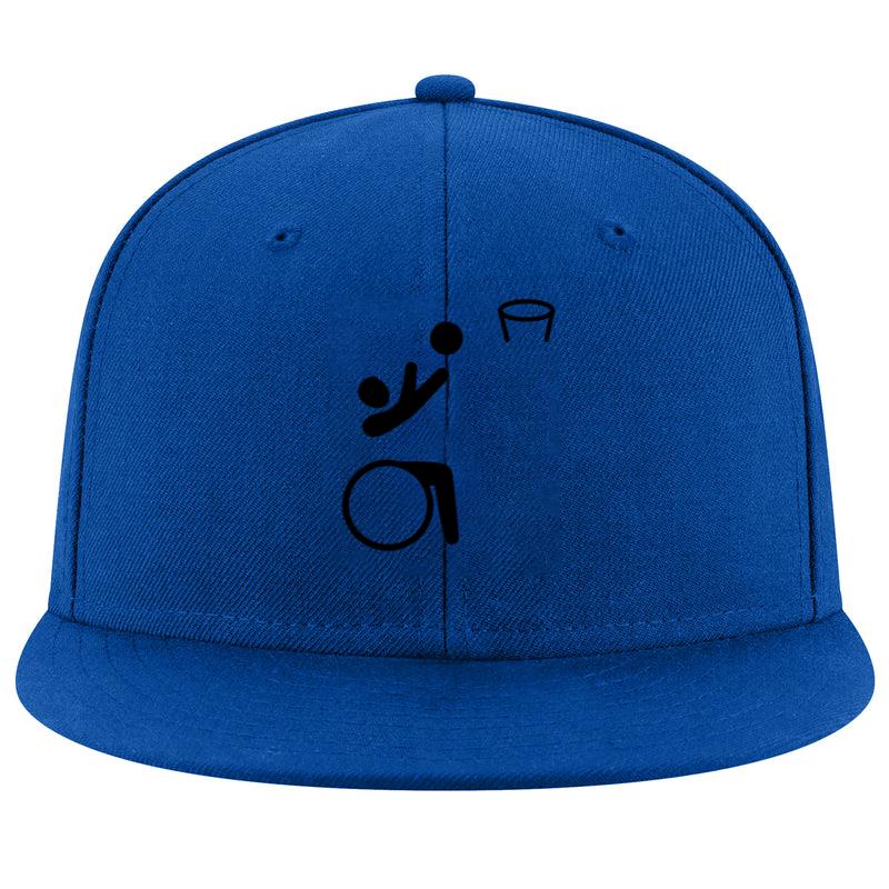 Wheelchair Basketball Paralympics Silhouette Cap